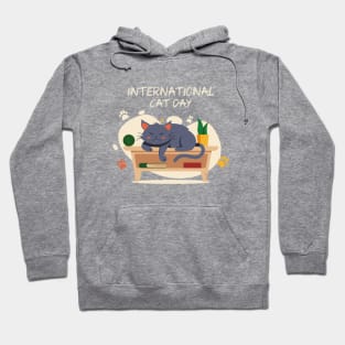 International cat day Hoodie